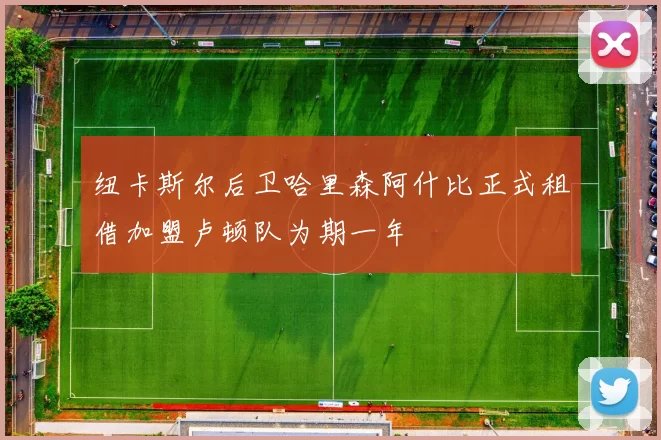 纽卡斯尔后卫哈里森阿什比正式租借加盟卢顿队为期一年
